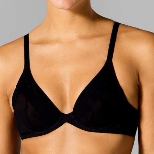 Sapph Joyce black non-padded bra