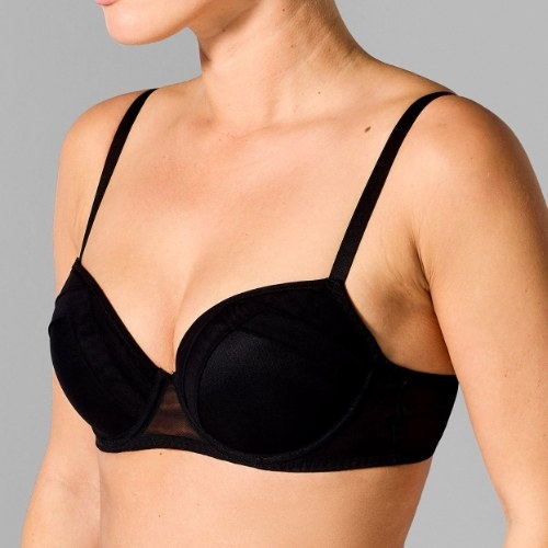 Sapph Joyce black non-padded bra