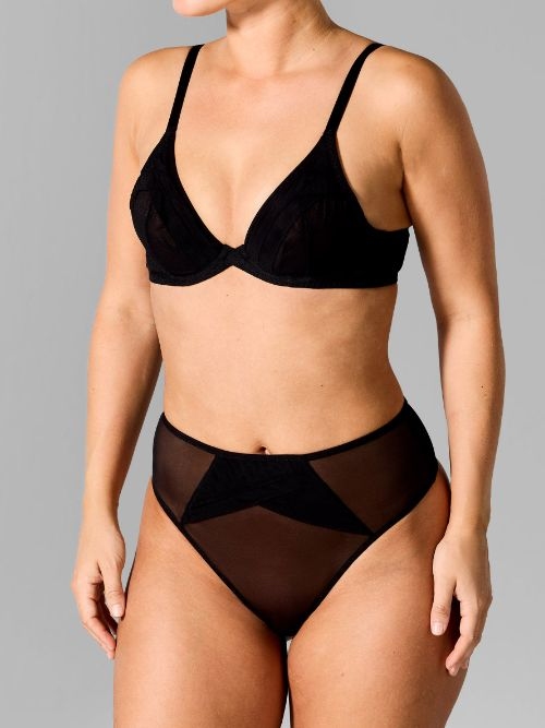 Sapph Joyce black thong