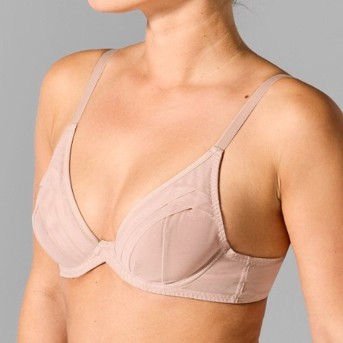 Sapph Joyce mole grey non-padded bra