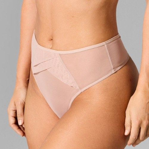 Sapph Joyce mole grey thong
