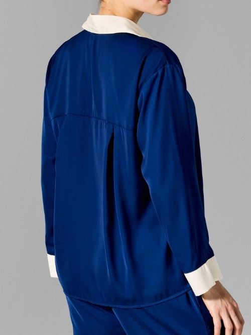 Sapph Leanne navy blue sleep shirt