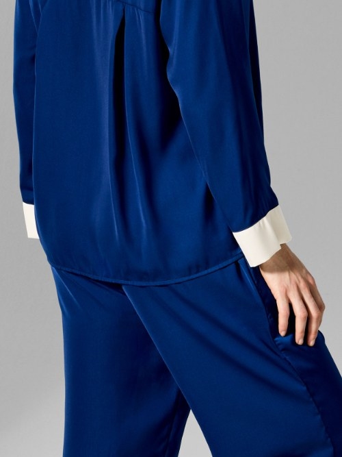 Sapph Leanne navy blue pyjama pant