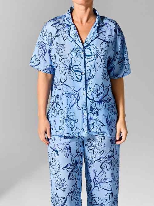 Sapph Jolie blue sleep shirt