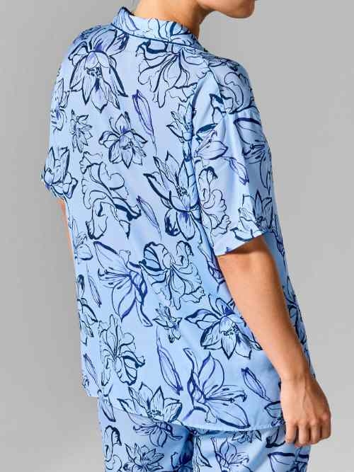 Sapph Jolie blue sleep shirt