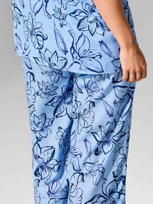 Sapph Jolie blue pyjama pant