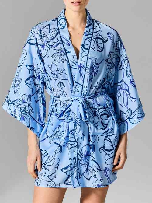 Sapph Jolie blue kimono