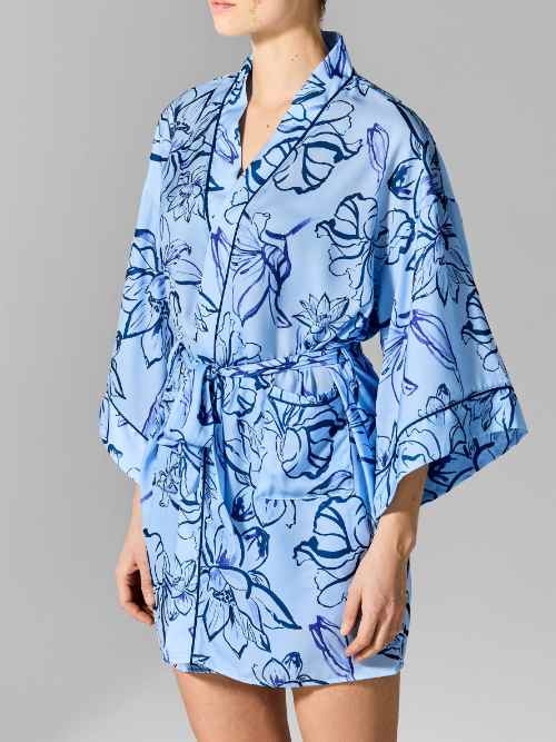 Sapph Jolie blue kimono