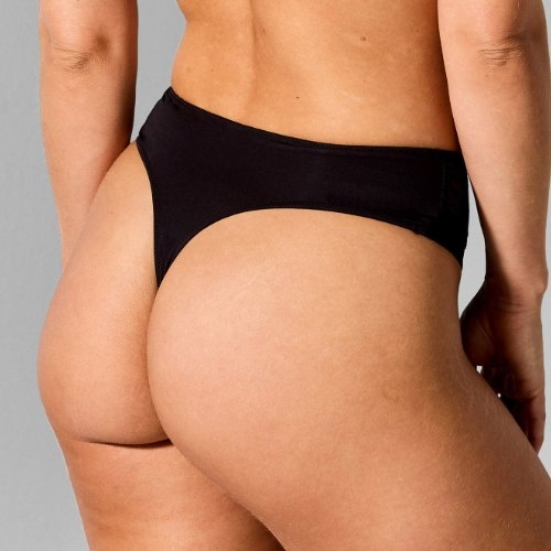Sapph Fabulous black thong