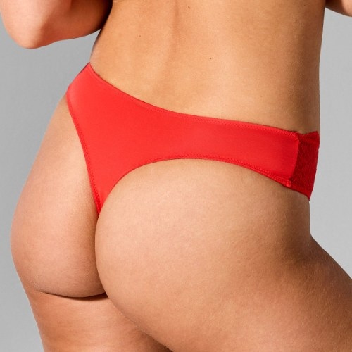 Sapph Fabulous red thong