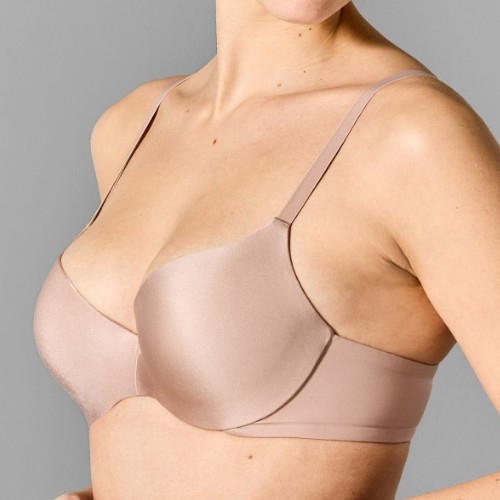 Sapph Comfort mole grey padded bra