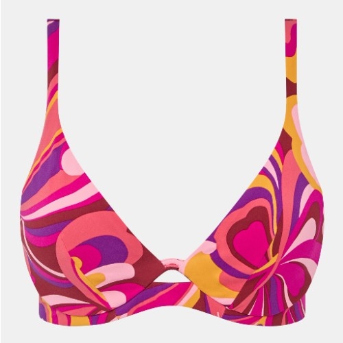 Chantelle Badmode Vita pink/print soft-cup bikini bra