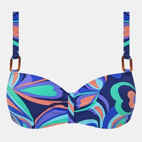 Chantelle Badmode Vita blue/print padded bikini bra