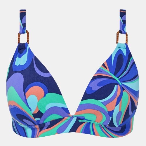 Chantelle Badmode Vita blue/print padded bikini bra