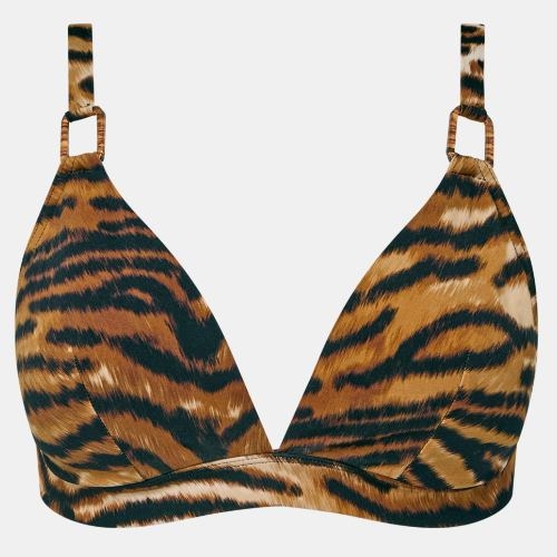 Chantelle Badmode Vita brown/print padded bikini bra