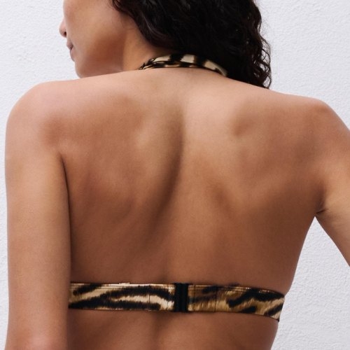 Chantelle Badmode Vita brown/print padded bikini bra