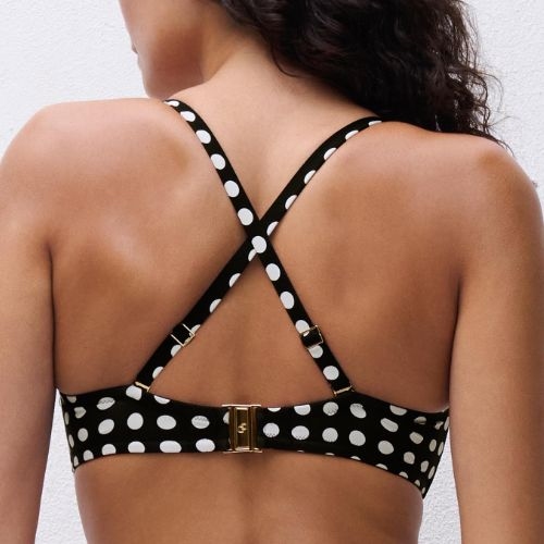 Chantelle Badmode Sauvage black padded bikini bra