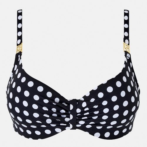 Chantelle Badmode Sauvage black soft-cup bikini bra