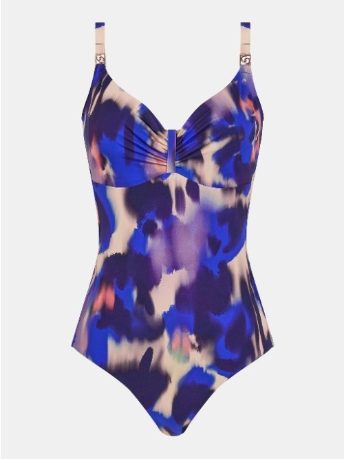 Chantelle Swimwear Sauvage blue/print bikini brief