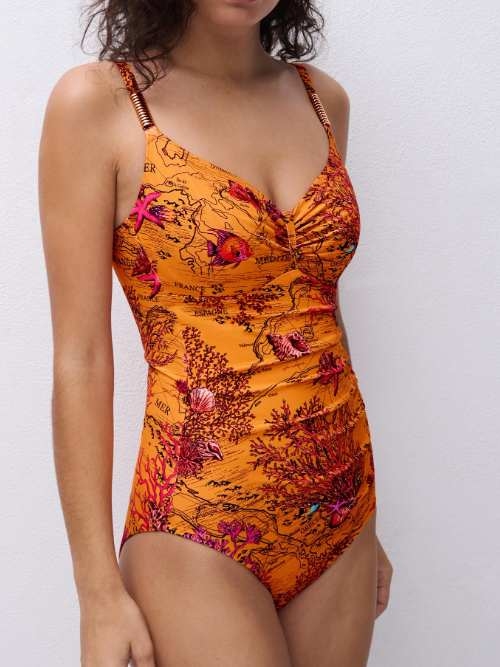 Chantelle Badmode Icon orange bathingsuit