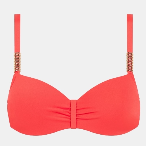 Chantelle Badmode Icon coral padded bikini bra