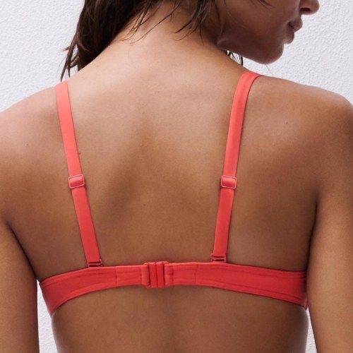 Chantelle Badmode Icon coral padded bikini bra