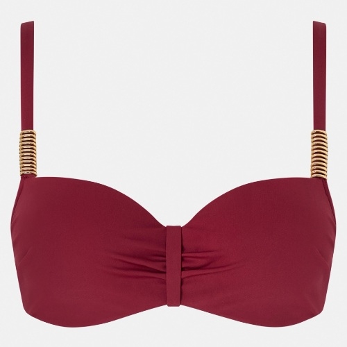 Chantelle Badmode Icon red padded bikini bra