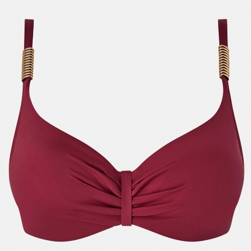 Chantelle Badmode Icon red soft-cup bikini bra