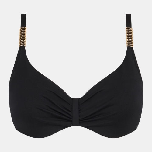 Chantelle Badmode Icon black soft-cup bikini bra