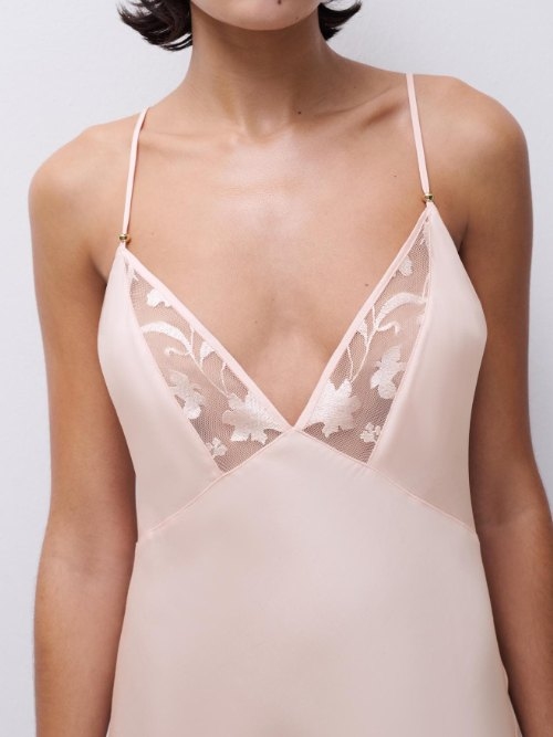 Chantelle Nachtmode Idyll pink nightdress