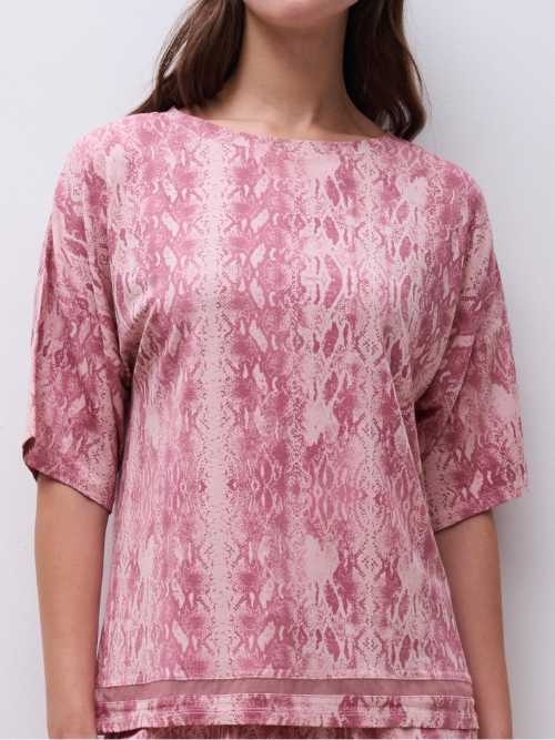 Chantelle Nachtmode Joe pink sleep shirt