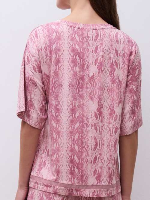 Chantelle Nachtmode Joe pink sleep shirt