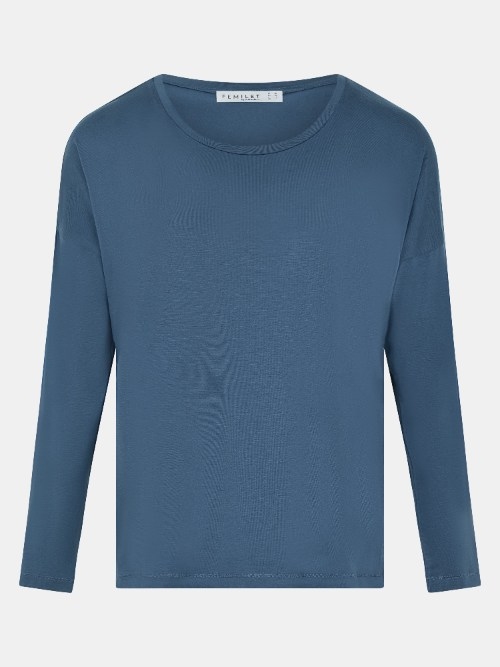 Femilet Nightwear Yara blue sleep shirt