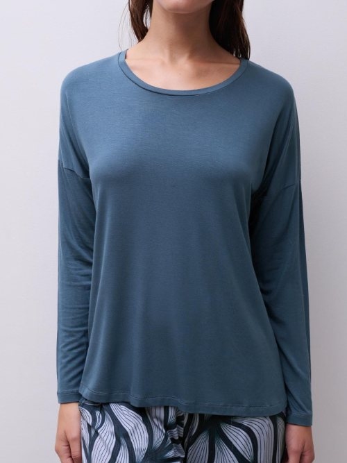 Femilet Nightwear Yara blue sleep shirt