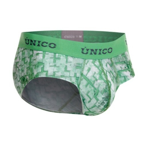 Mundo Unico Pirámide green men brief