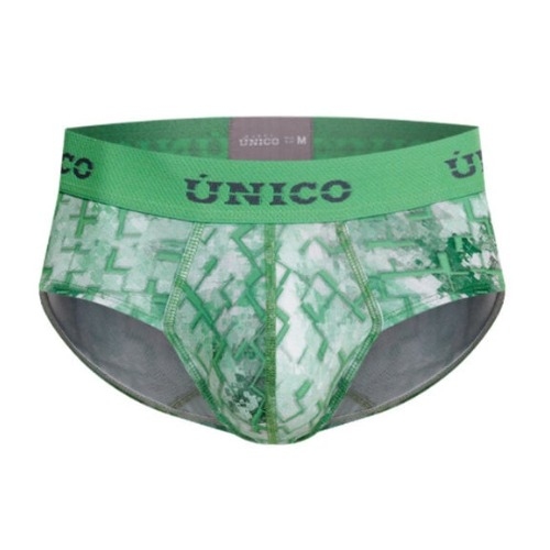 Mundo Unico Pirámide green men brief