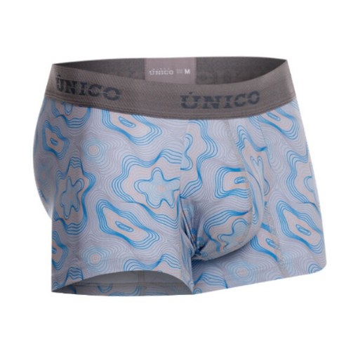 Mundo Unico Velour blue sport trunk