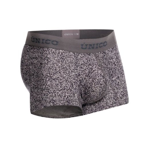 Mundo Unico Suede grey sport trunk