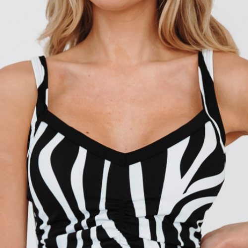 Bomain Bergen blue tankini set