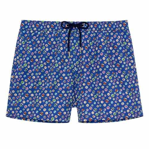 HOM Swimwear SoCoa blue/print swimshort