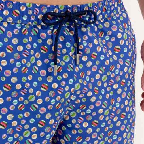 HOM Swimwear SoCoa blue/print swimshort