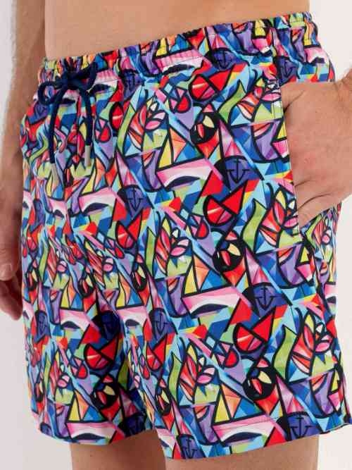 HOM Swimwear Idylle multicolor swim boxer