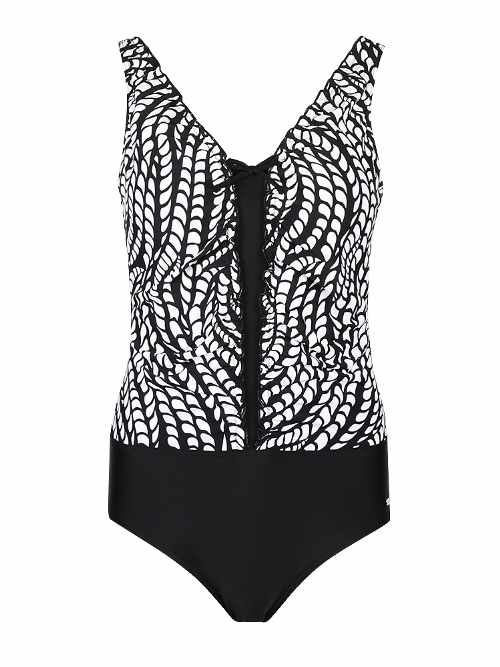 Mila Vibes black/white bathingsuit