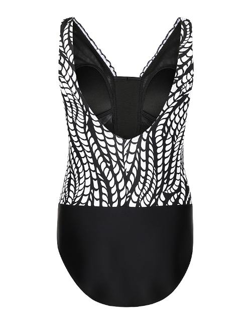 Mila Vibes black/white bathingsuit