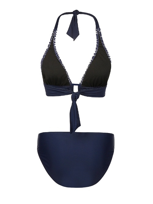 Mila Ocean Waves navy blue set