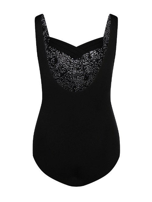 Mila Swinging Dots black/white bathingsuit