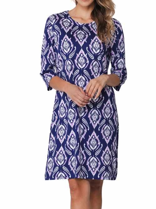 Pastunette Women navy blue nightdress