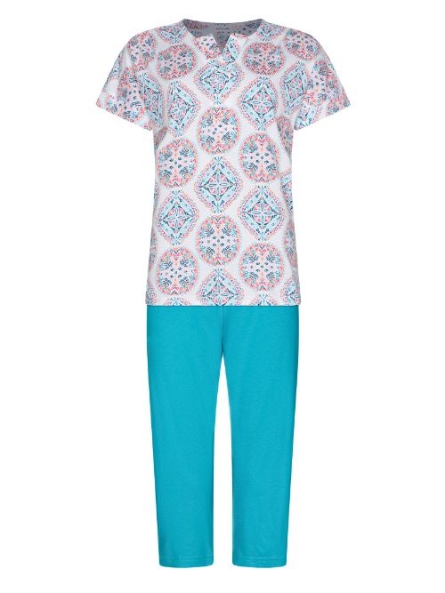 Pastunette Women aqua pajama