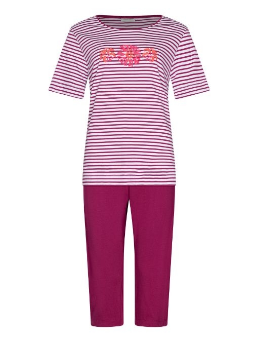 Pastunette Women dark red pajama