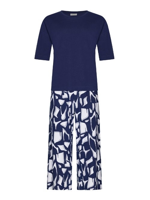Pastunette Women navy blue pajama